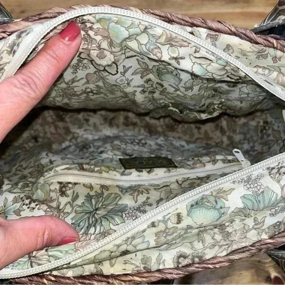 Scala Maze & Husk leather Tooled Purse, bag, handbag, shoulder bag  VINTAGE - Picture 9 of 13